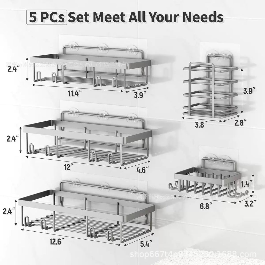 Bathroom Rack(5 pieces set)