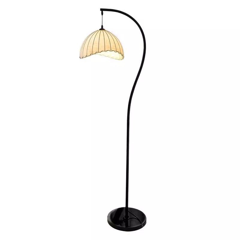 Floor S-shaped lamp
