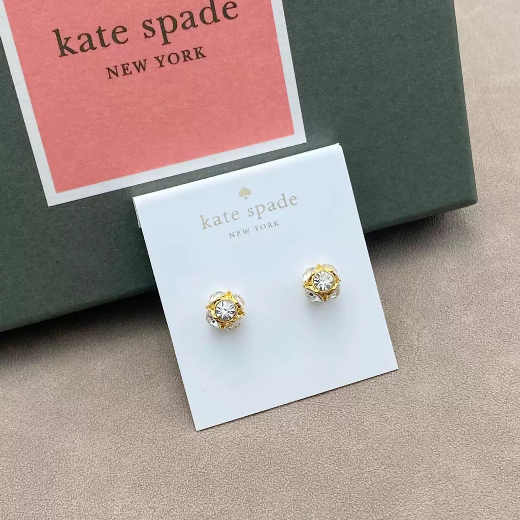 Kate Spade Crystal Stud Earrings.