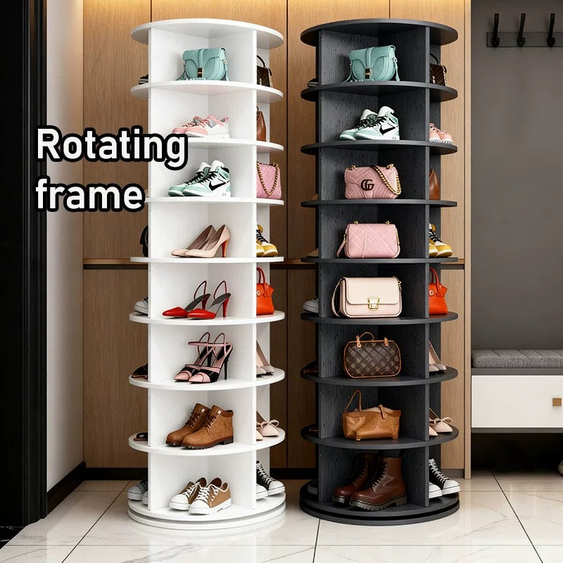 Rotating Shoe Rack